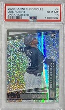 2020 Chronicles Unparalleled Luis Robert MLB Rookie RC #4 PSA 10 GEM MINT