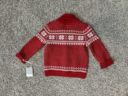 TAHARI Christmas/Winter Cardigan Age 18/24 Months BNWT - Imagen 2 de 7