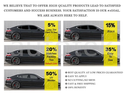 Purchase CUSTOM PreCut Window Tint Film For 13-14 Nissan Sentra 4dr - 35% Shade VLT In - Foto 13