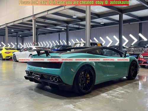 Forged Carbon Fiber Rear Bumper Diffuser For Lamborghini Gallardo LP550 560 570 - Picture 17 of 18
