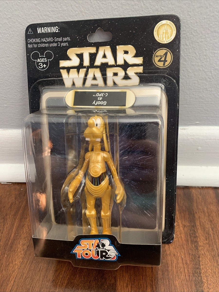 STAR TOURS GOOFY AS C-3PO STAR WARS DISNEY PARKS SERIES 4