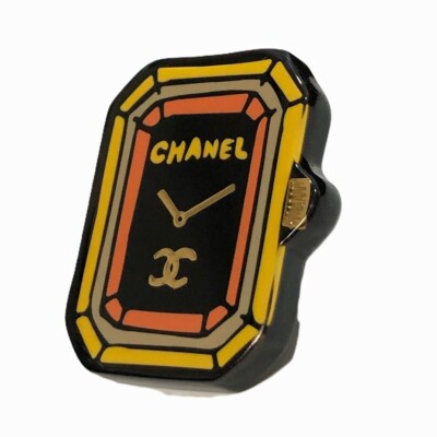 T*T様 ★刻印ありCHANEL　MADE IN FRANCE COCOマーク CHANEL(シャネル) Coco mark rhinestone brooch ココマーク
