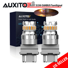 Canbus 3157 Amber Yellow Led Drl Turn Signal Parking Light Bulb Error Free Eoe