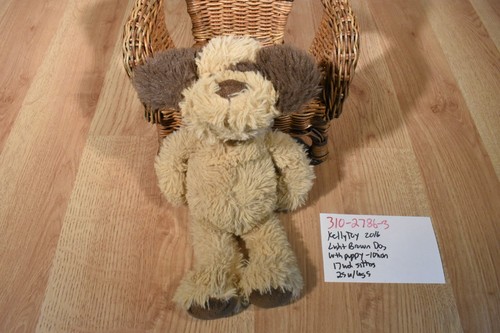 Kelly Toy großer hellbrauner und brauner Hund und Welpe 2016 Plüsch (310-2786-3) - Bild 5 von 6