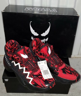 ADIDAS D.O.N. ISSUE 2 J size 5.5 MARVEL VENOM CARNAGE BASKETBALL SHOE FW8754 | eBay