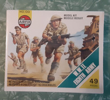 AIRFIX wwII British 8th army HO scale S9 100 complete set READ