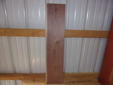 1 PC WALNUT LUMBER WOOD KILN DRIED BOARD 36 1/4"X 8 1/4"X 13/16" LOT 1567V FLAT