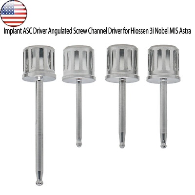 Dental Angled Implant Screwdriver Angulated Screw Channel Driver Hiossen/ITI/NOB