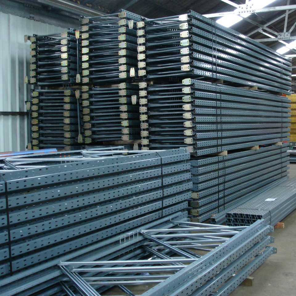 Used Dexion Speedlock Pallet Racking Frame 900mm deep various heights ...