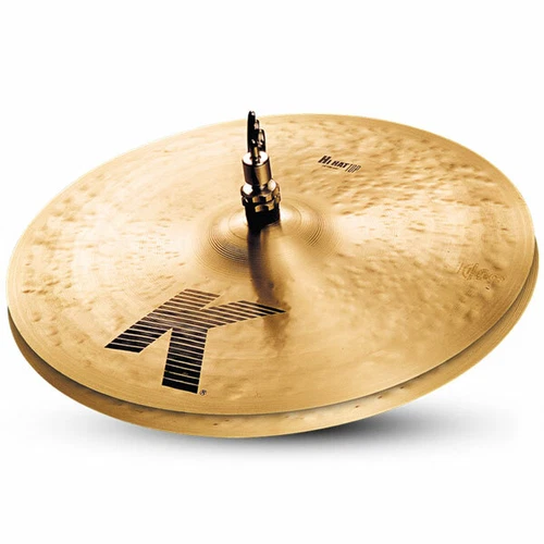 Zildjian K0824 14" Hi Hat Top Drumset Cymbal With Medium Weight & Low Pitch New