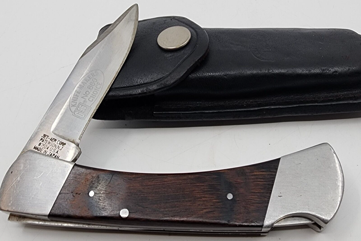 KNIFE MAKERS NO.860 G96 CHOICE 07524 JET-AER CORP USA JAPAN KNIFE MAKERS NO.860 G96 CHOICE 07524 JET-AER CORP USA JAPAN