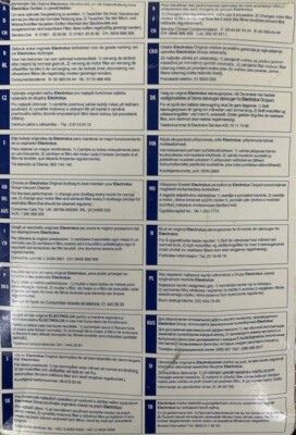 3x Genuine Electrolux E60n Vacuum Cleaner Bags Widetrack The Boss  