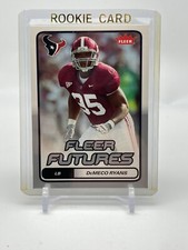 2006 Fleer Football Card #129 DeMeco Ryans Silver Rookie RC Texans Alabama. rookie card picture