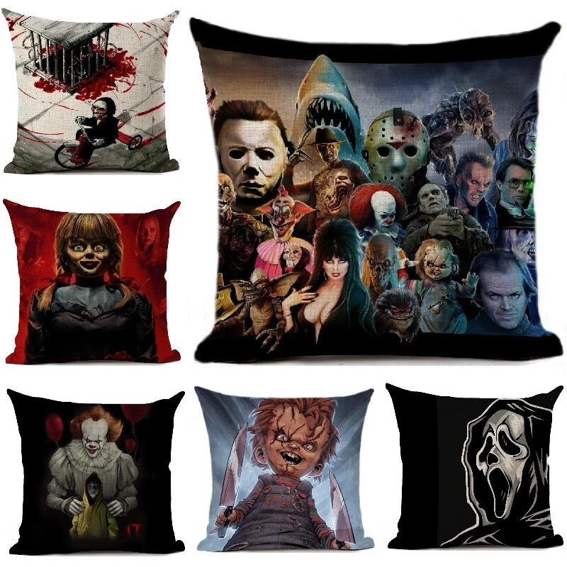 Horror clearance throw pillows
