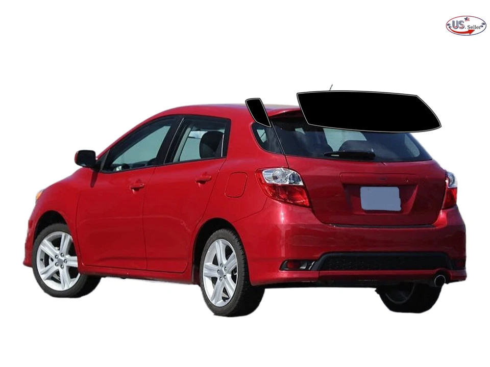 Kit de película de tinte de ventana de 2 capas precortada personalizada computarizada para Toyota Matrix 2009-2014 Foto 4 de 4