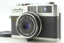  Exc 4 Minolta Hi-Matic F Rangefinder 35mm Film 38mm F2.7 Lens From JAPAN