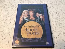 Hocus Pocus Walt Disney DVD 1993 Bette Midler 2012 VG Condition