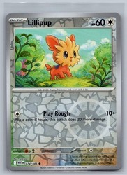 Lillipup 074/086 White Flare Reverse Holo