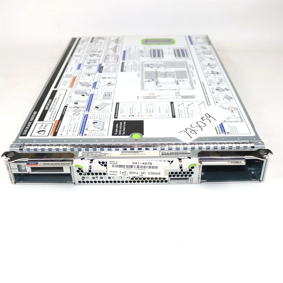 Sun Blade X6270 Motherboard Assembly 541-4078 | 1x Xeon E5620 2.4GHz QC - Image 2 of 4