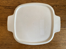 CORNING WARE A-1-PC WHITE Plastic Cover Lid F...