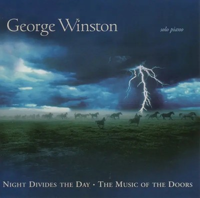 CD George Winston Night Divides The Day   The Music Of The Doors Dancing Cat