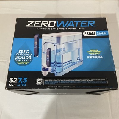 ZeroWater 32-Cup Ready-Read 5-Stage Water Filter Dispenser with Instant Read Out
