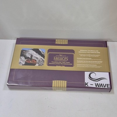Mijello Mission Tourmaline Two-Tone Granulation Watercolor 34 set 15ml MGC-8034