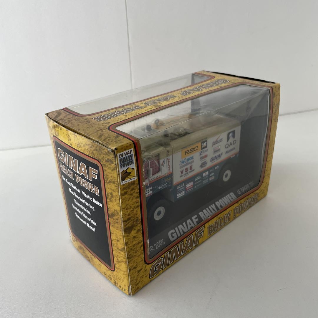 【超希少】ミニカー トラック GINAF ダカール 200S 1:43スケール Super Rare Minicar Truck Ginaf Dakar 200S 1 43 Scale | eBay