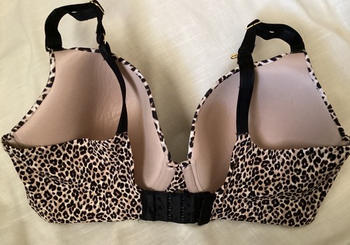 Joyspun Women's Smoothing T-Shirt Bra In Little Lovely Leo Underwire Size 36DD - Picture 3 of 6