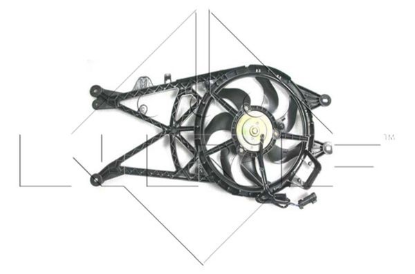 LüFter MotorküHlung NRF 47489 FüR X03 Opel Meriva 12V 100W GroßRaumlimousine L70-image