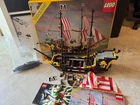 lego 6285 black seas barracuda used but missing parts original box is present