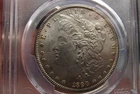 1890-P Morgan Silver Dollar Freshly graded  PCGS MS62