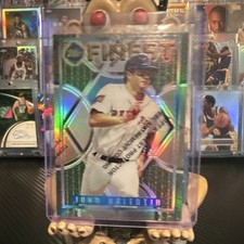 Topps Finest   Refractor John Valentin Insert #55 Boston Red Sox 1995