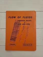 Crane - Flow of Fluids Through Valves Fittings Pipes 1991 Technical Paper No.410