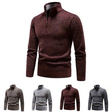 Winter Outfit Casual Wear Daily Wear Men Knitted Sweater Warm Casual Daily