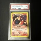 DARK CHARIZARD-HOLO PSA 9 English 1999 POKEMON ROCKET 4/82