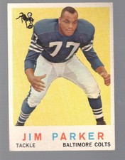 Jim Parker 1959 Topps #132 RC