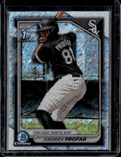 2024 Bowman Chrome Jurdrick Profar Prospects Shimmer Refractors 1st Bowman