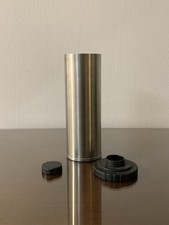 Unbranded Large 4-Reel Stainless Steel Developing Tank With Plastic Lid