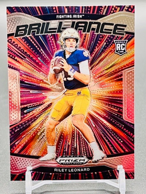 2025 Panini Prizm Draft Picks Riley Leonard Brilliance Rookie (RC)