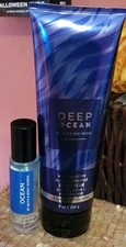 Bath  Body Works Mixed Lot Body Wash  Body Cream, Deep Ocean  Ocean