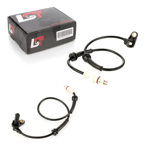 2X ABS Sensor Raddrehzahl Hinten Links Rechts FüR Renault Twingo C06 S06 Ab 2002-image