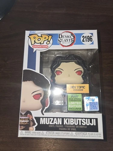 Demon Slayer ECCC 2026 (Female) Muzan Kibutsuji Funko Pop Shared Sticker