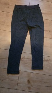 Bonprix Jungen Skiunterwäsche Lange Unterhose Leggins grau Gr 140/146