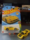 Yellow Ferrari F40 Lot: New For 2025 Competizione & Older Vintage Hot Wheels