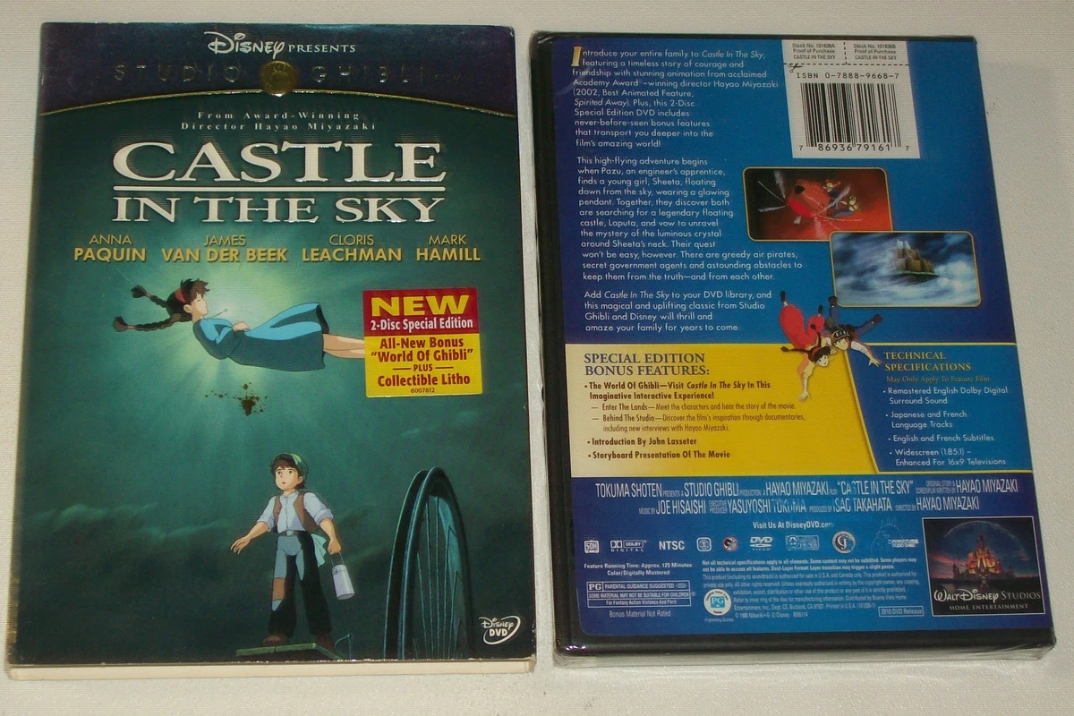 Castle in the Sky Region Code 1 (US, Canada) DVDs for sale | eBay