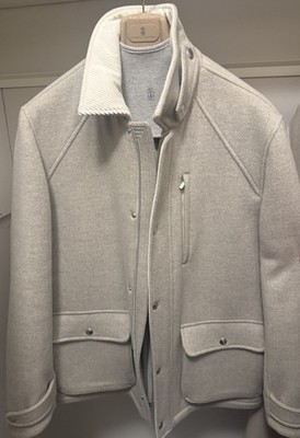 BRUNELLO CUCINELLI Men s Size 54 Xl Cashmere/wool Jacket NWOT