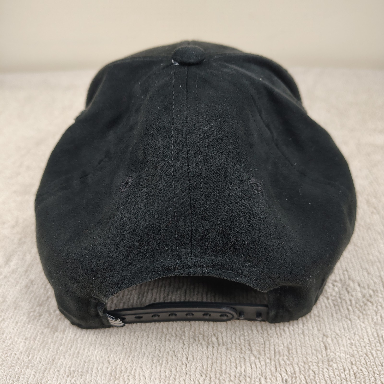 ADIDAS Logo Patch Hat Snapback Adjustable Black F… - image 5