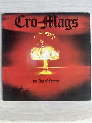 Cro-Mags The Age Of Quarrel Lp Profile Rock Hotel Pro-1218A