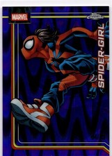 2026 Topps Chrome Marvel Comics #161 Spider-Girl Purple RayWave Refractor 04/75